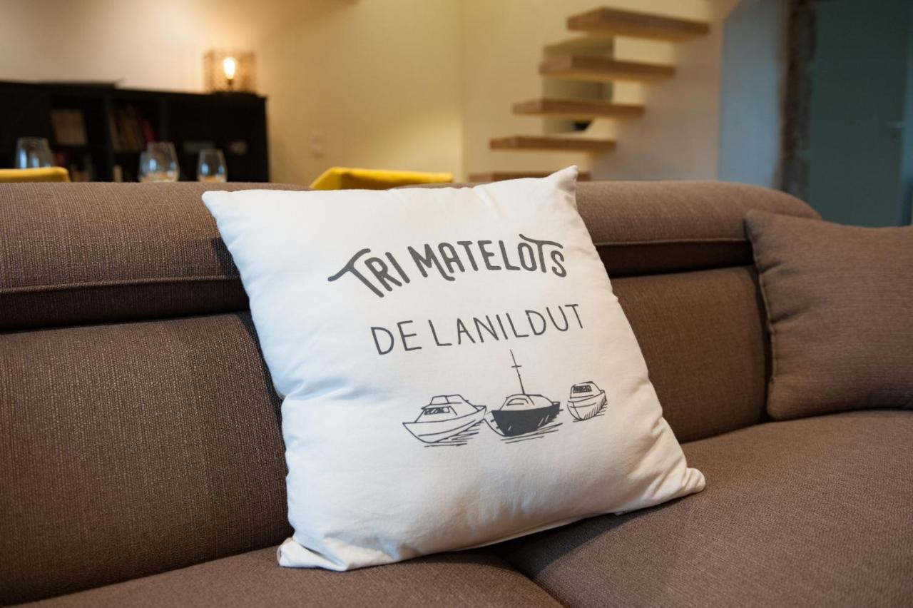 Gwel Ar Mor - Jolie Maison De Charme Renovee Proche Du Port Lanildut Eksteriør billede